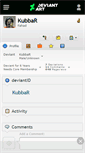 Mobile Screenshot of kubbar.deviantart.com