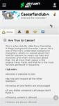 Mobile Screenshot of caesarfanclub.deviantart.com