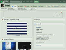 Tablet Screenshot of drobati.deviantart.com