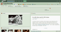 Desktop Screenshot of finallyatpeace2004.deviantart.com