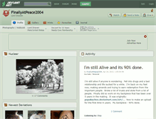 Tablet Screenshot of finallyatpeace2004.deviantart.com