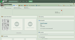 Desktop Screenshot of elleoftheball.deviantart.com