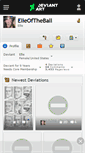 Mobile Screenshot of elleoftheball.deviantart.com
