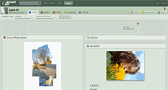 Desktop Screenshot of lank10.deviantart.com