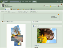 Tablet Screenshot of lank10.deviantart.com
