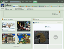 Tablet Screenshot of digidawg2.deviantart.com