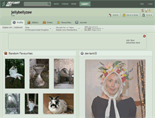 Tablet Screenshot of jellybellyzee.deviantart.com