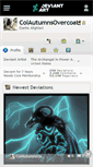 Mobile Screenshot of colautumnsovercoat.deviantart.com
