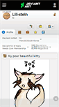 Mobile Screenshot of lili-stein.deviantart.com
