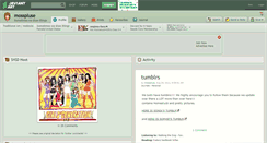 Desktop Screenshot of mosspluse.deviantart.com