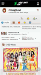 Mobile Screenshot of mosspluse.deviantart.com