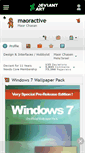 Mobile Screenshot of maoractive.deviantart.com