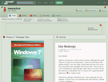 Tablet Screenshot of maoractive.deviantart.com