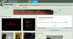 Desktop Screenshot of andrew-sturges.deviantart.com
