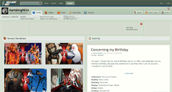 Desktop Screenshot of marioking9834.deviantart.com