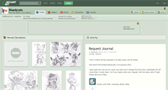 Desktop Screenshot of blaadycats.deviantart.com