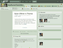 Tablet Screenshot of mazerunnerfansunite.deviantart.com