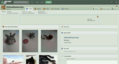 Desktop Screenshot of littlehalfasianninja.deviantart.com