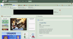 Desktop Screenshot of 3-angled-blue.deviantart.com