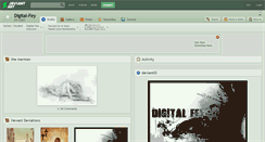 Desktop Screenshot of digital-fey.deviantart.com