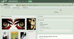 Desktop Screenshot of cirous.deviantart.com