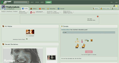 Desktop Screenshot of freakyxsakura.deviantart.com