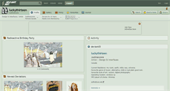 Desktop Screenshot of luckythirteen.deviantart.com