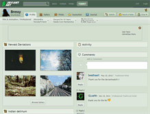 Tablet Screenshot of bressy.deviantart.com