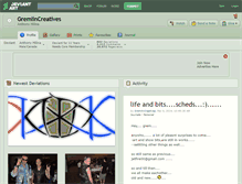 Tablet Screenshot of gremlincreatives.deviantart.com