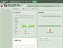 Tablet Screenshot of fullmetal-oc-club.deviantart.com