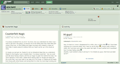 Desktop Screenshot of ame-kami.deviantart.com