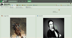 Desktop Screenshot of dejan-delic.deviantart.com