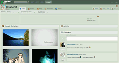 Desktop Screenshot of dreamercz.deviantart.com