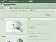 Tablet Screenshot of katelynrphotography.deviantart.com