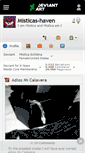 Mobile Screenshot of misticas-haven.deviantart.com