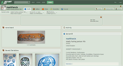 Desktop Screenshot of markfrancis.deviantart.com