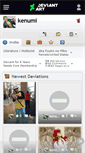 Mobile Screenshot of kenumi.deviantart.com