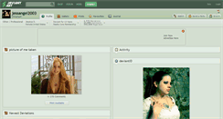Desktop Screenshot of jessangel2003.deviantart.com