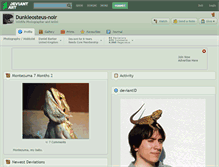 Tablet Screenshot of dunkleosteus-noir.deviantart.com