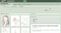 Desktop Screenshot of pikki-nikki.deviantart.com