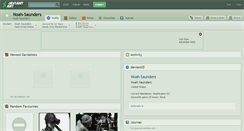 Desktop Screenshot of noah-saunders.deviantart.com