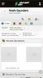 Mobile Screenshot of noah-saunders.deviantart.com