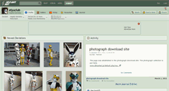 Desktop Screenshot of eiyuclub.deviantart.com