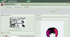 Desktop Screenshot of hotoffthesketchbook.deviantart.com