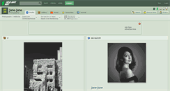 Desktop Screenshot of june-june.deviantart.com