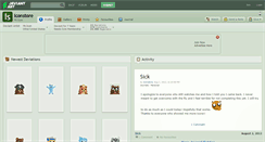 Desktop Screenshot of iconstore.deviantart.com