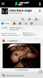 Mobile Screenshot of little-black-angel.deviantart.com