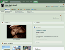 Tablet Screenshot of little-black-angel.deviantart.com