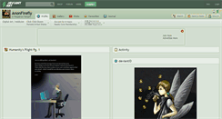 Desktop Screenshot of anonfirefly.deviantart.com