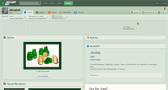 Desktop Screenshot of jkrushal.deviantart.com